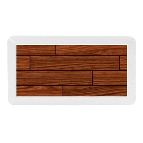 Seamless Wooden Planks Brown Wooden Background Memory Card Reader (Mini) from ArtsNow.com Front