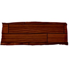 Seamless Wooden Planks Brown Wooden Background Body Pillow Case Dakimakura (Two Sides) from ArtsNow.com Front