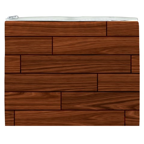 Seamless Wooden Planks Brown Wooden Background Cosmetic Bag (XXXL) from ArtsNow.com Front