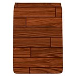 Seamless Wooden Planks Brown Wooden Background Removable Flap Cover (S)