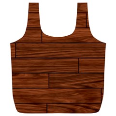 Seamless Wooden Planks Brown Wooden Background Full Print Recycle Bag (XL) from ArtsNow.com Front