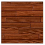 Seamless Wooden Planks Brown Wooden Background Square Satin Scarf (36  x 36 )