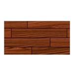 Seamless Wooden Planks Brown Wooden Background Satin Wrap 35  x 70 