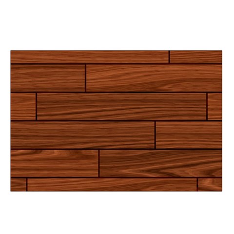 Seamless Wooden Planks Brown Wooden Background Waist Pouch (Small) from ArtsNow.com Loop