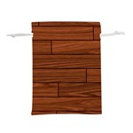 Seamless Wooden Planks Brown Wooden Background Lightweight Drawstring Pouch (S)