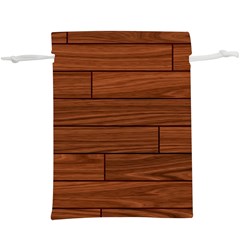 Seamless Wooden Planks Brown Wooden Background Lightweight Drawstring Pouch (XL) from ArtsNow.com Front