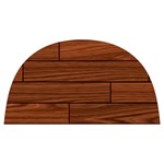 Seamless Wooden Planks Brown Wooden Background Anti Scalding Pot Cap