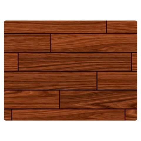 Seamless Wooden Planks Brown Wooden Background Premium Plush Fleece Blanket (Extra Small) from ArtsNow.com 40 x30  Blanket Front