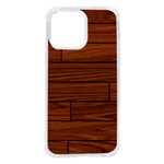 Seamless Wooden Planks Brown Wooden Background iPhone 14 Pro Max TPU UV Print Case