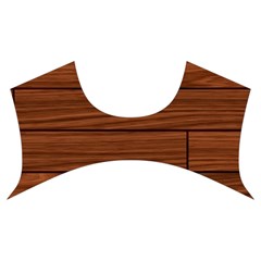 Seamless Wooden Planks Brown Wooden Background Women s Cut Out Long Sleeve T Front Top