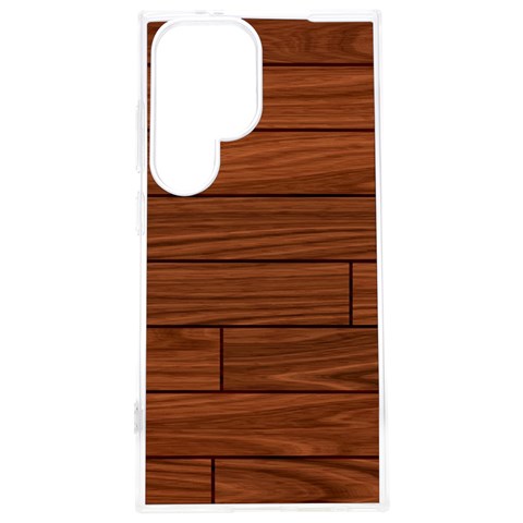 Seamless Wooden Planks Brown Wooden Background Samsung Galaxy S24 Plus 6.7 Inch TPU UV Case from ArtsNow.com Front