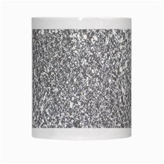 Silver Glitter Texture, Light Creative Background White Mug from ArtsNow.com Center