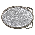 Silver Glitter Texture, Light Creative Background Belt Buckles