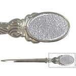 Silver Glitter Texture, Light Creative Background Letter Opener