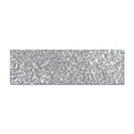 Silver Glitter Texture, Light Creative Background Sticker (Bumper)