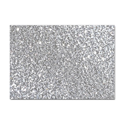 Silver Glitter Texture, Light Creative Background Sticker A4 (10 pack) from ArtsNow.com Front