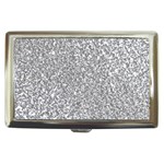 Silver Glitter Texture, Light Creative Background Cigarette Money Case