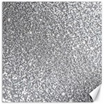 Silver Glitter Texture, Light Creative Background Canvas 12  x 12 