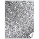 Silver Glitter Texture, Light Creative Background Canvas 18  x 24 