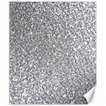 Silver Glitter Texture, Light Creative Background Canvas 20  x 24 