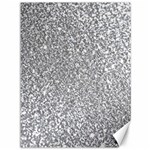 Silver Glitter Texture, Light Creative Background Canvas 36  x 48 