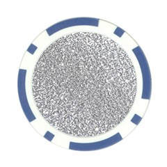 Silver Glitter Texture, Light Creative Background Poker Chip Card Guard from ArtsNow.com Front