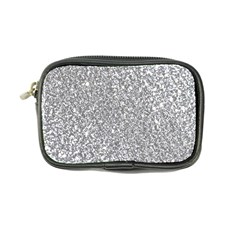 Silver Glitter Texture, Light Creative Background Coin Purse from ArtsNow.com Front