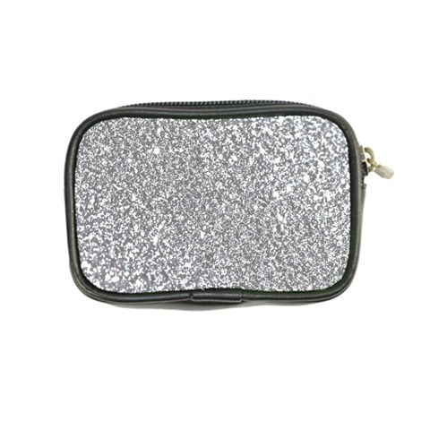 Silver Glitter Texture, Light Creative Background Coin Purse from ArtsNow.com Back