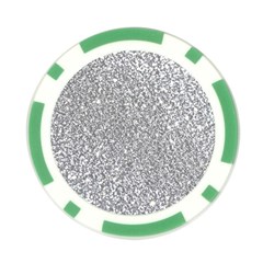 Silver Glitter Texture, Light Creative Background Poker Chip Card Guard (10 pack) from ArtsNow.com Front