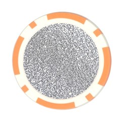 Silver Glitter Texture, Light Creative Background Poker Chip Card Guard (10 pack) from ArtsNow.com Back