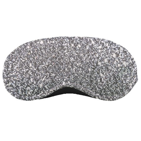 Silver Glitter Texture, Light Creative Background Sleep Mask from ArtsNow.com Front