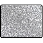 Silver Glitter Texture, Light Creative Background Fleece Blanket (Medium)