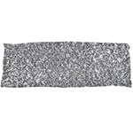 Silver Glitter Texture, Light Creative Background Body Pillow Case Dakimakura (Two Sides)