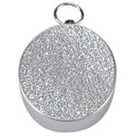 Silver Glitter Texture, Light Creative Background Silver Compasses