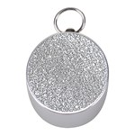 Silver Glitter Texture, Light Creative Background Mini Silver Compasses