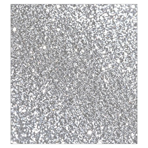 Silver Glitter Texture, Light Creative Background Drawstring Pouch (Large) from ArtsNow.com Back