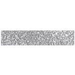 Silver Glitter Texture, Light Creative Background Small Premium Plush Fleece Scarf