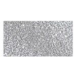 Silver Glitter Texture, Light Creative Background Satin Shawl 45  x 80 