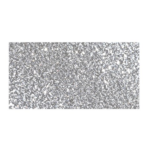 Silver Glitter Texture, Light Creative Background Satin Wrap 35  x 70  from ArtsNow.com Front