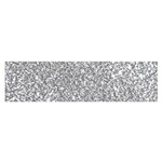 Silver Glitter Texture, Light Creative Background Oblong Satin Scarf (16  x 60 )