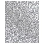 Silver Glitter Texture, Light Creative Background Drawstring Bag (Small)