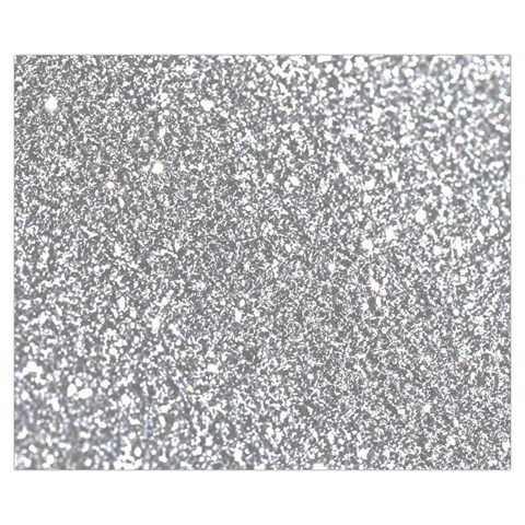 Silver Glitter Texture, Light Creative Background Medium Tote Bag from ArtsNow.com Front