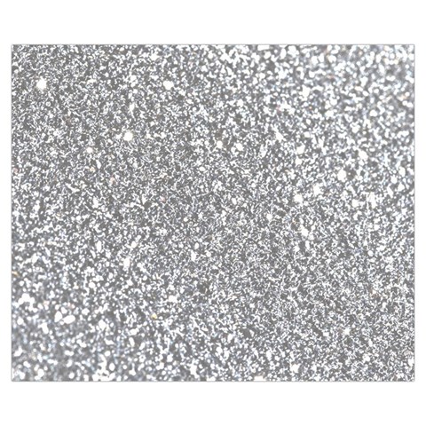 Silver Glitter Texture, Light Creative Background Zipper Medium Tote Bag from ArtsNow.com Front