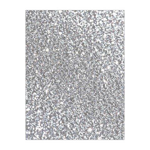 Silver Glitter Texture, Light Creative Background Medium Tapestry from ArtsNow.com Front