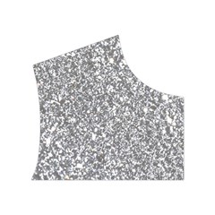 Silver Glitter Texture, Light Creative Background Women s Button Up Vest from ArtsNow.com Top Right