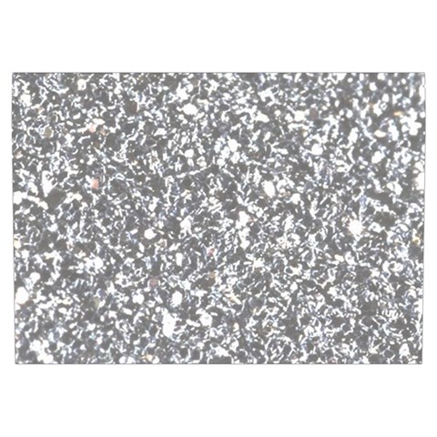 Silver Glitter Texture, Light Creative Background Everyday Shoulder Bag with Pouch Bag from ArtsNow.com Front Pocket