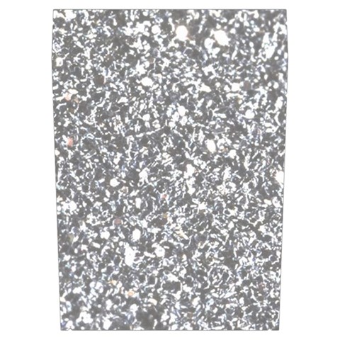 Silver Glitter Texture, Light Creative Background Everyday Shoulder Bag with Pouch Bag from ArtsNow.com Right Pocket