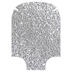 Silver Glitter Texture, Light Creative Background Luggage Cover (Medium) from ArtsNow.com Back