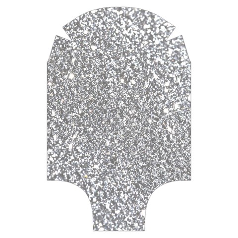 Silver Glitter Texture, Light Creative Background Luggage Cover (Small) from ArtsNow.com Front