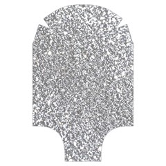 Silver Glitter Texture, Light Creative Background Luggage Cover (Small) from ArtsNow.com Front